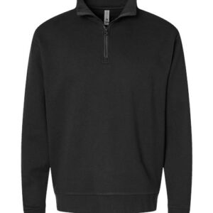 Unisex Fleece Quarter-Zip Pullover