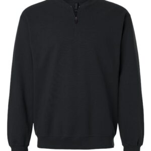 Unisex Softstyle® Midweight 1/4 Zip Sweatshirt