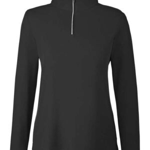 Women's Fusion ChromaSoft™ Pique Quarter-Zip Pullover
