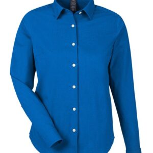 Women's CrownLux Performance® Spencer Poplin Dress Shirt