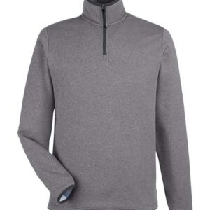 Men's Venture Heathered Stripe Quarter-Zip Pullover