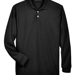 Men's Pima Piqué Long Sleeve Polo