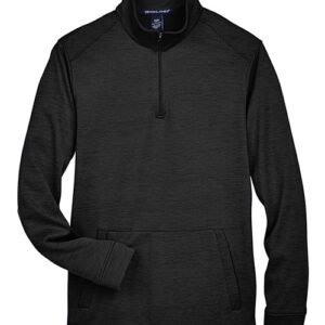 Men's Newbury Mélange Fleece Quarter-Zip Pullover