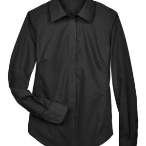 Women's Crown Collection® Broadcloth Woven Dress Shirt