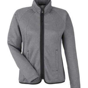 Women's Venture Heathered Stripe Full-Zip