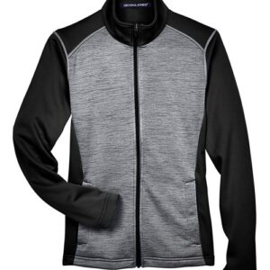 Women's Newbury Colorblock Mélange Fleece Full-Zip Jacket