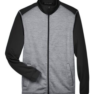Men's Newbury Colorblock Mélange Fleece Full-Zip jacket