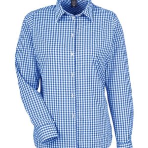 Women's CrownLux Performance® Gingham Dress Shirt