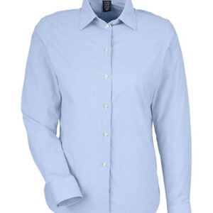 Women's CrownLux Performance® Microstripe Dress Shirt