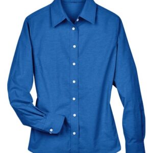 Women's Long Sleeve Oxford Dress Shirt