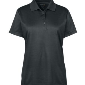Women's Express Microstripe Performance Pique Polo