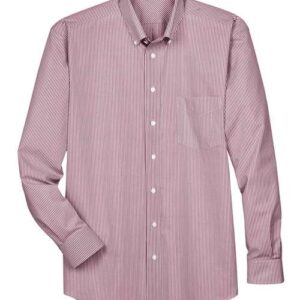 Men's Crown Collection® Banker Stripe Woven Dress Shirt