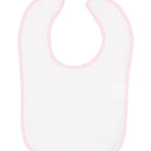 Infant Contrast Trim Terry Bib
