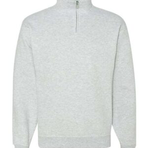 Unisex Nublend® Cadet Collar Quarter-Zip Sweatshirt