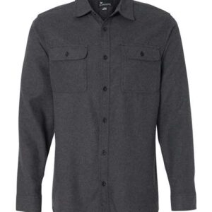 Men's Solid Flannel Shirt