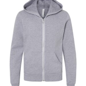 Youth Sponge Fleece Full-Zip Hoodie Sweatshirt