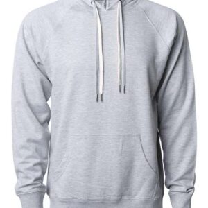 Unisex Icon Lightweight Loopback Terry Hooded Sweatshirt