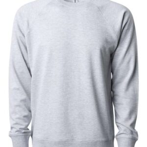 Unisex Icon Lightweight Loopback Terry Crewneck Sweatshirt